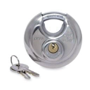 CAD71 – Cadenas inox à 2 CLEFS